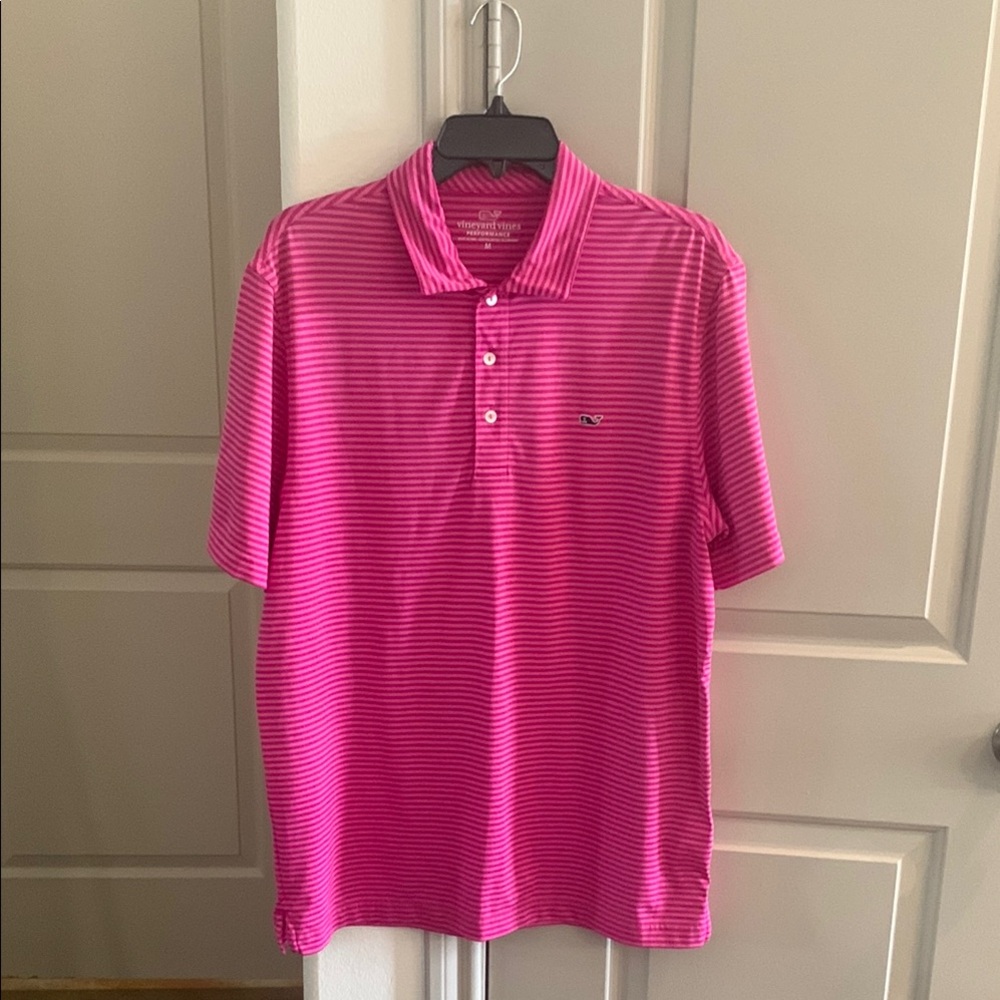 EUC men’s shirt Polo by Vineyard Vines performance, size Medium